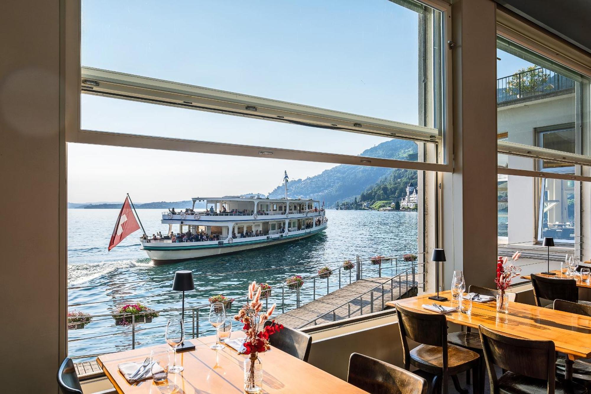 Hotel Terrasse Am See Vitznau Εξωτερικό φωτογραφία